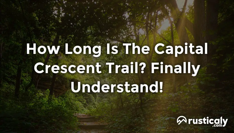 how long is the capital crescent trail