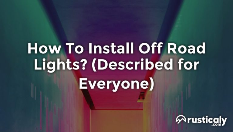 how to install off road lights