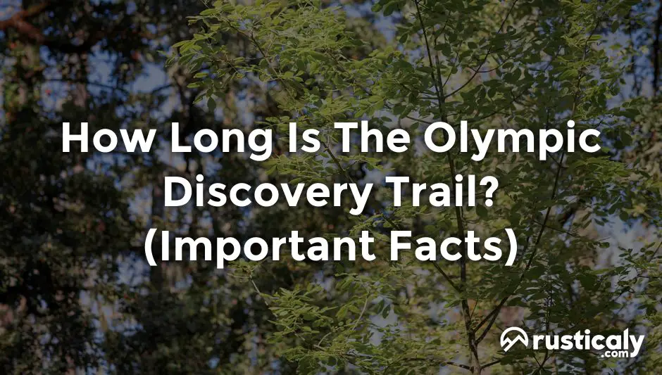 how long is the olympic discovery trail
