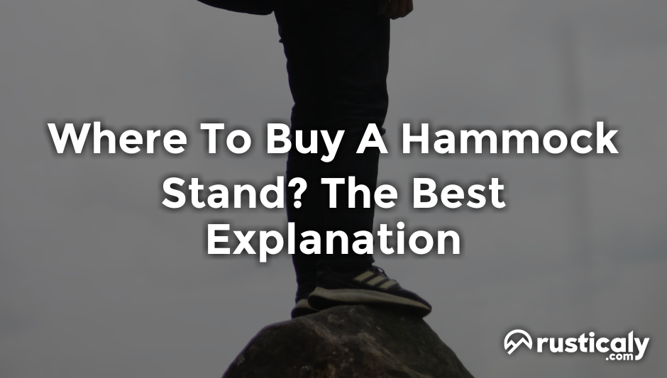 where to buy a hammock stand