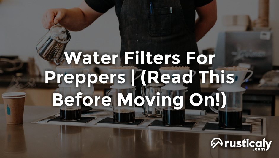 water filters for preppers