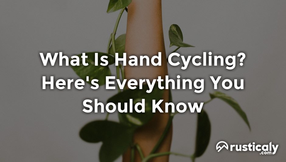what is hand cycling