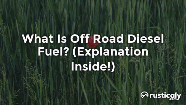 what is off road diesel fuel
