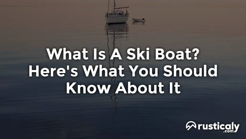what is a ski boat