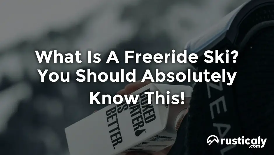 what is a freeride ski