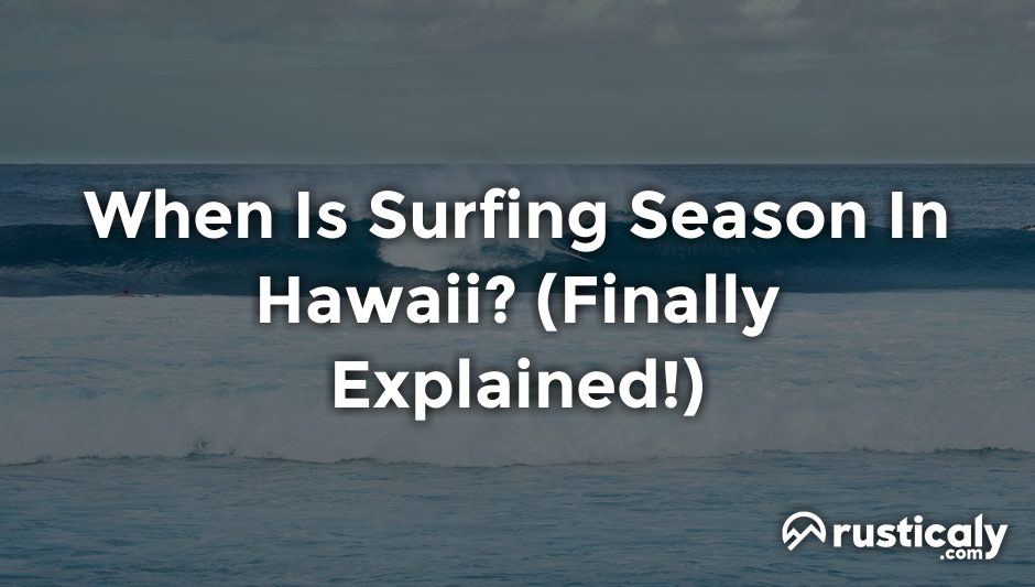 when is surfing season in hawaii