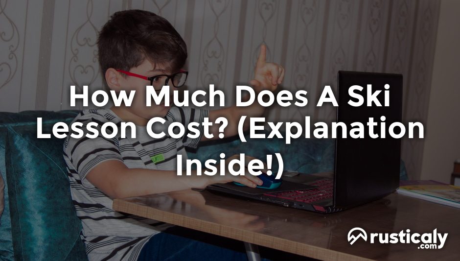 how much does a ski lesson cost