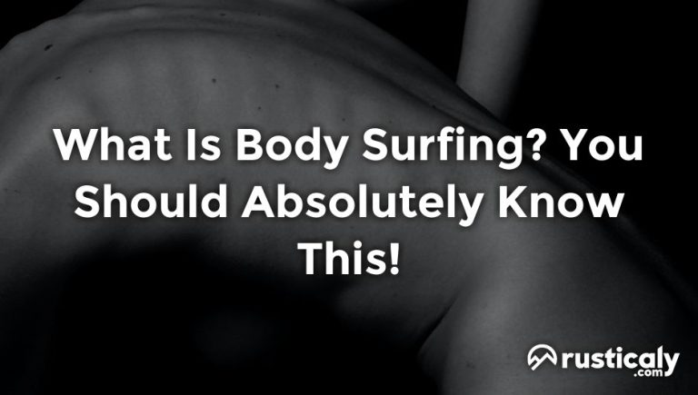 what is body surfing