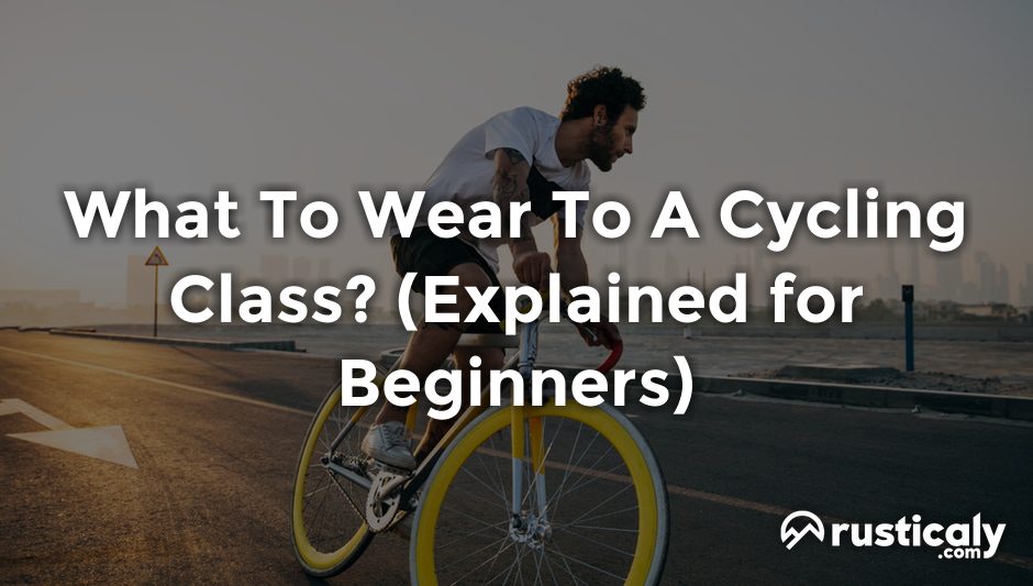 what to wear to a cycling class