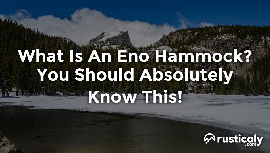what is an eno hammock