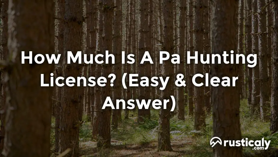 how much is a pa hunting license