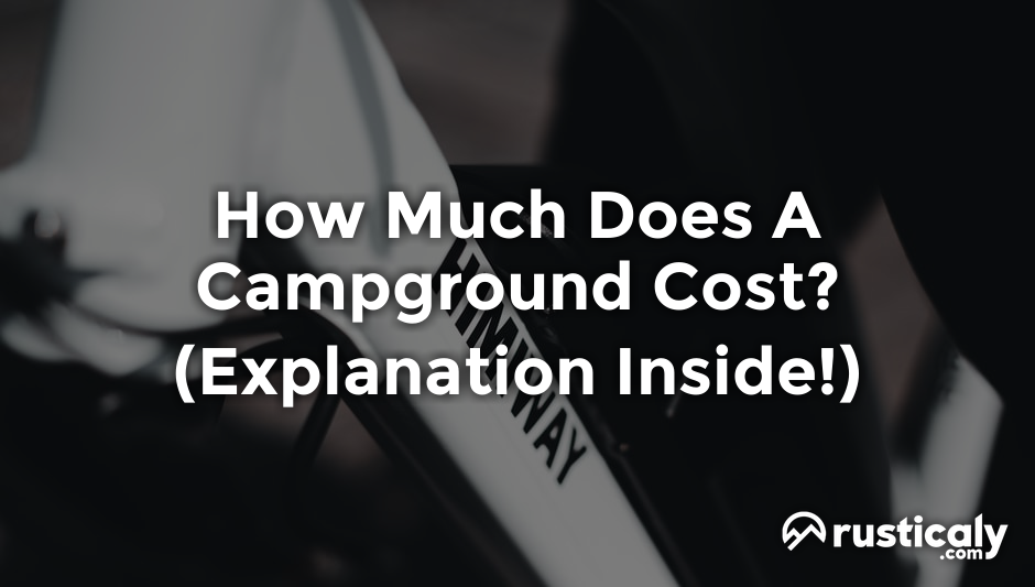 how much does a campground cost
