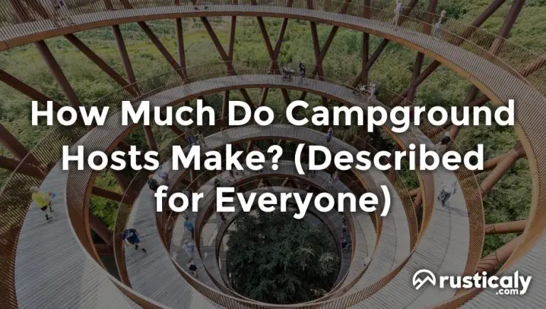 how much do campground hosts make