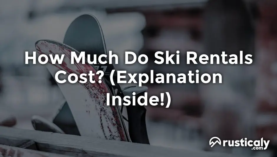 how much do ski rentals cost