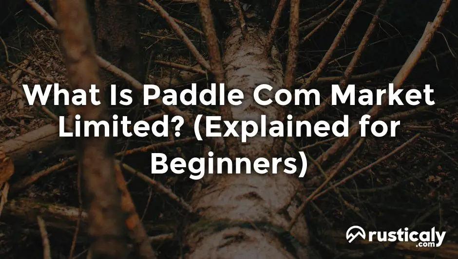 what is paddle com market limited