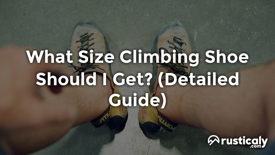 what size climbing shoe should i get