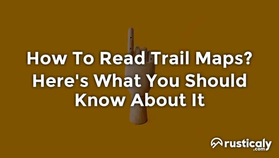 how to read trail maps