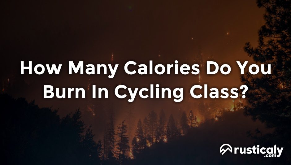 how many calories do you burn in cycling class