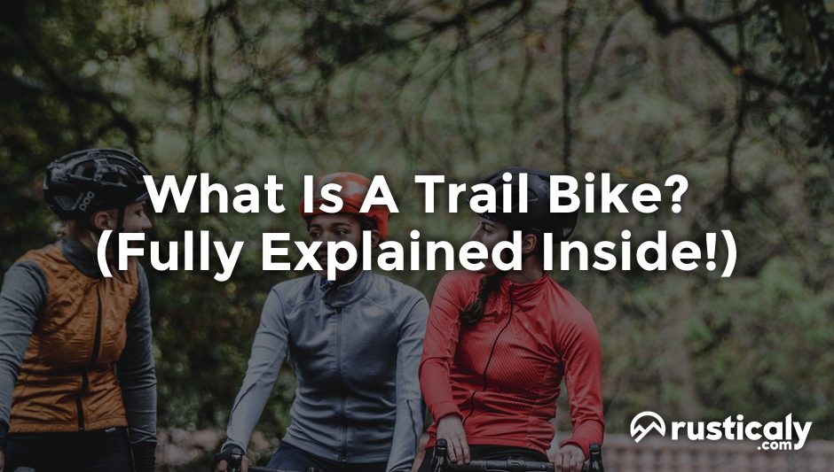 what is a trail bike