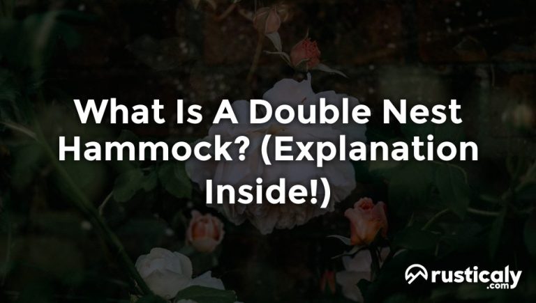 what is a double nest hammock