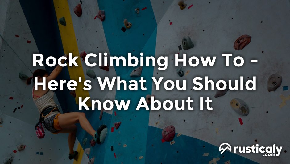 rock climbing how to