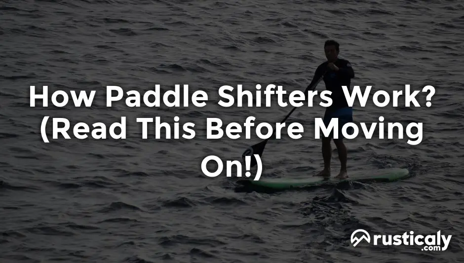 how paddle shifters work