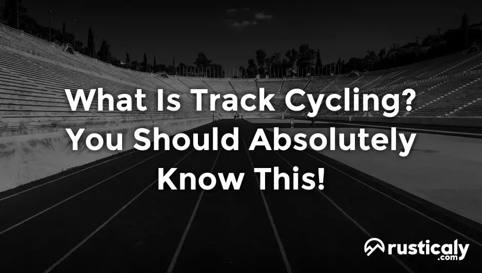 what is track cycling