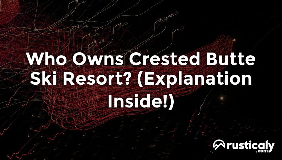 who owns crested butte ski resort