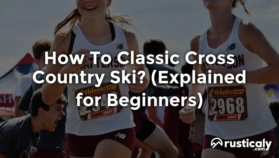 how to classic cross country ski