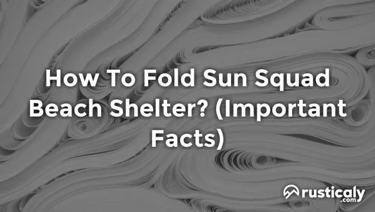 how to fold sun squad beach shelter