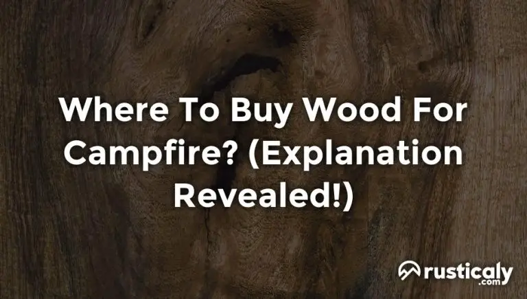 where to buy wood for campfire