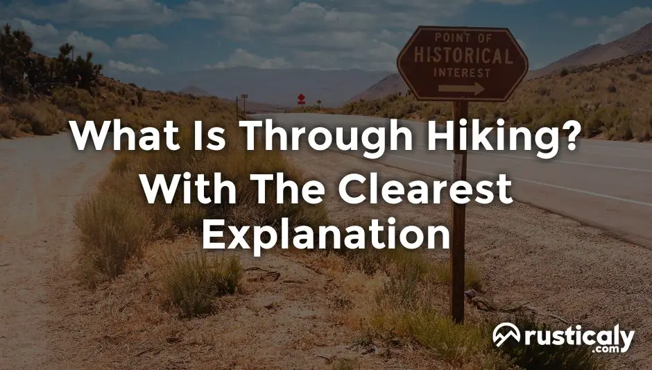 what is through hiking