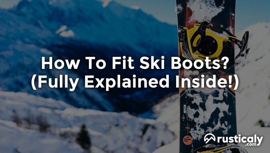 how to fit ski boots