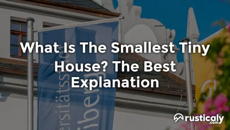 what is the smallest tiny house