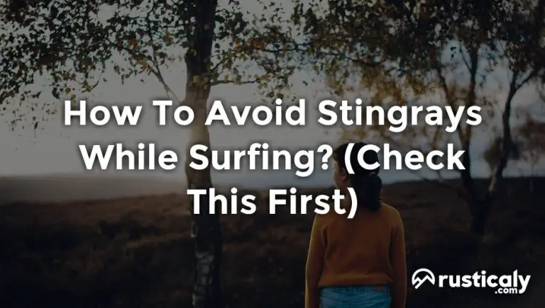 how to avoid stingrays while surfing