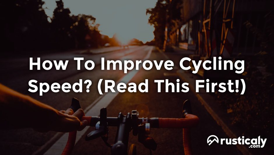how to improve cycling speed