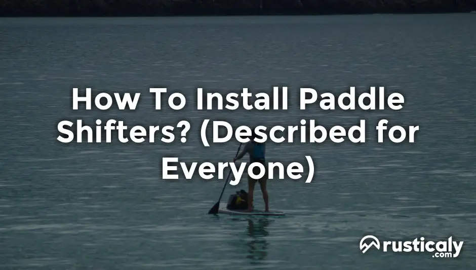 how to install paddle shifters