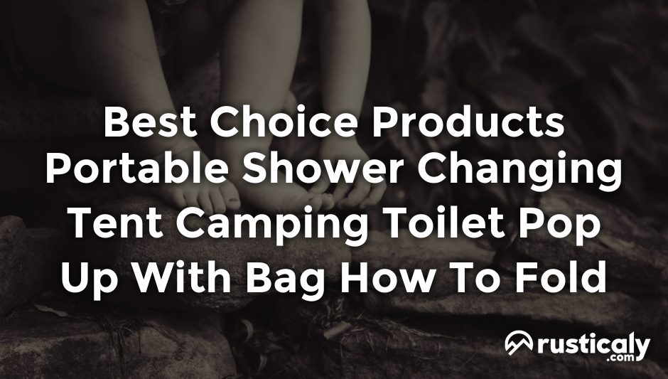 best choice products portable shower changing tent camping toilet pop up with bag how to fold