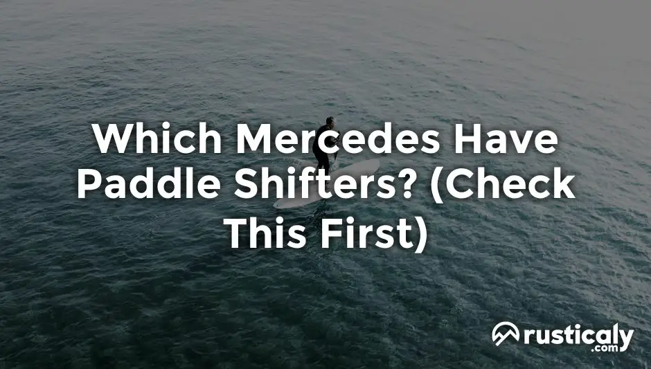 which mercedes have paddle shifters