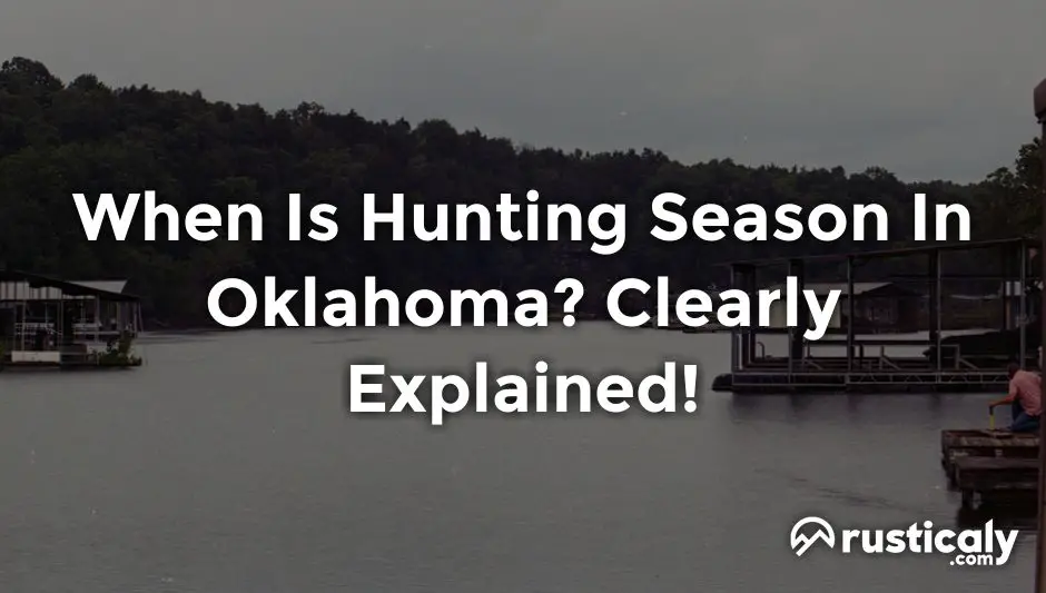 when is hunting season in oklahoma