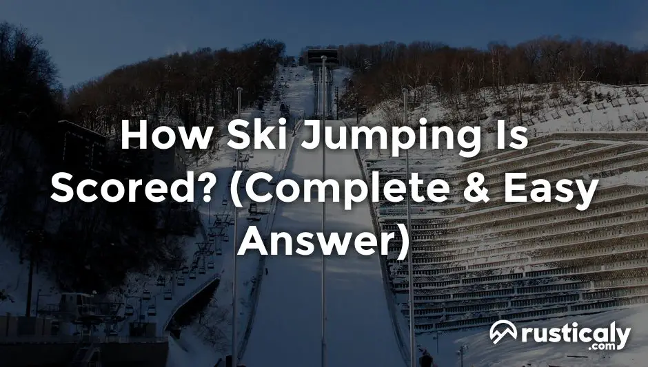 how ski jumping is scored