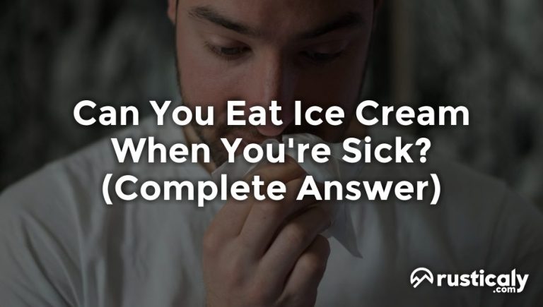 Can You Eat Ice Cream While Sick Can You Eat Ice Cream While Sick