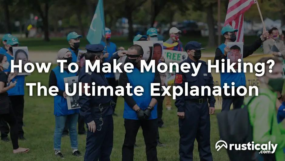how to make money hiking