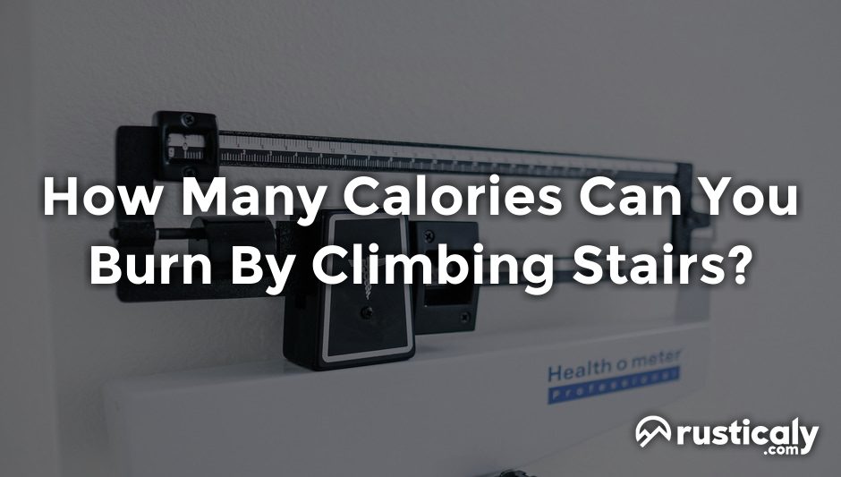 how many calories can you burn by climbing stairs
