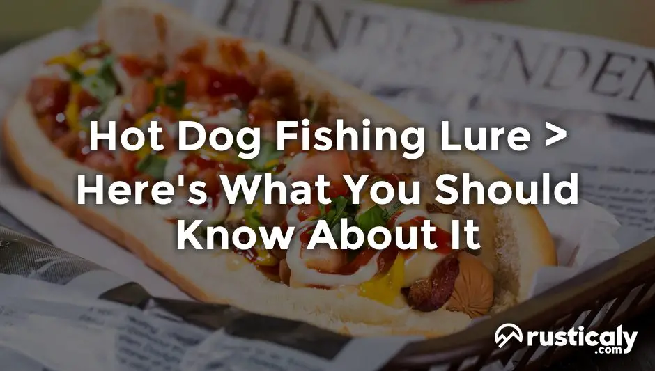 hot dog fishing lure