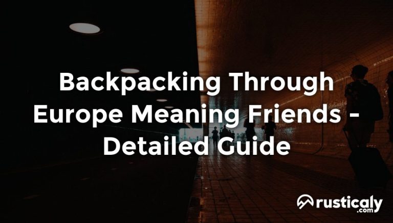 backpacking through europe meaning friends