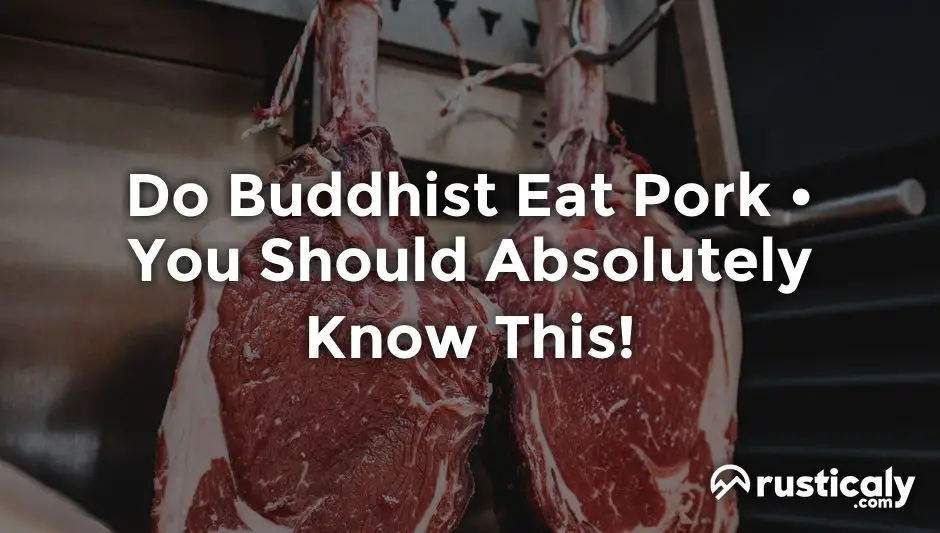 do buddhist eat pork