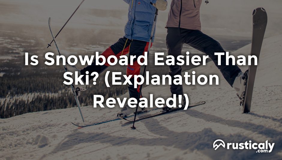 is snowboard easier than ski