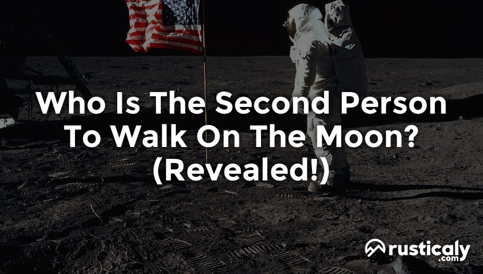 who is the second person to walk on the moon