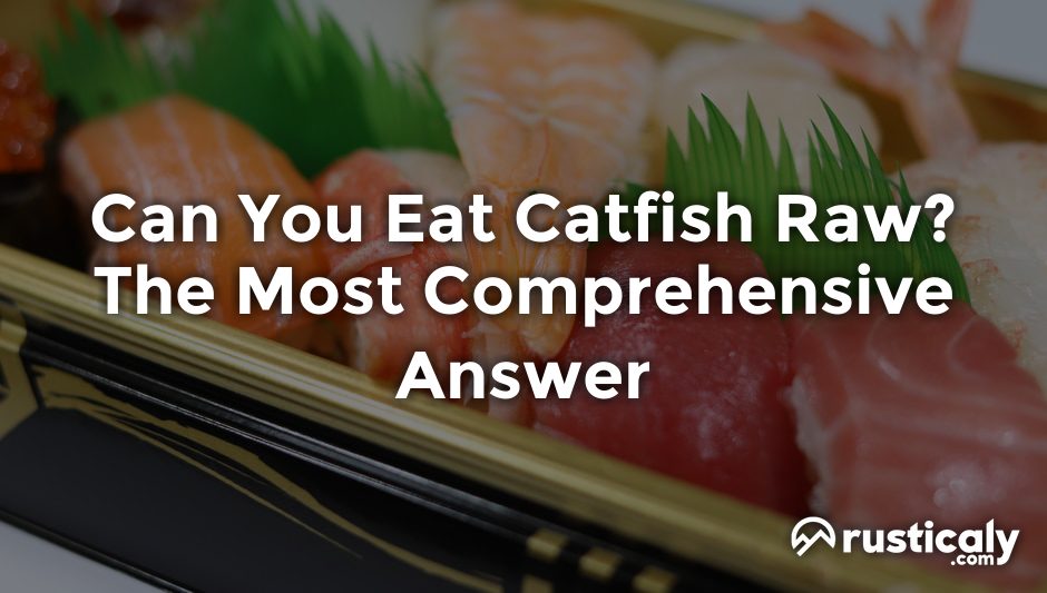 can you eat catfish raw